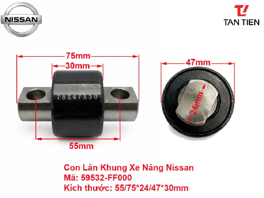 Con Lăn Xe Nâng Nissan 59532-FF000